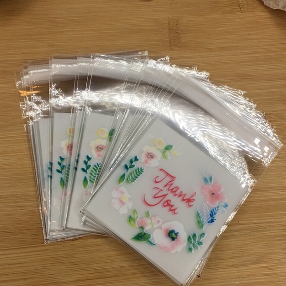 50 Thank You Self Adhesive Bags PRICE IS FIRM - Picture 2 of 6